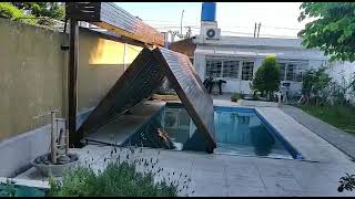 L.A Soluciones Metalurgicas - Cubre Piscinas Automatizado