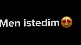 men istedim🙂) (qara yazılı videolar))) sounds app qara fonda videolar )))