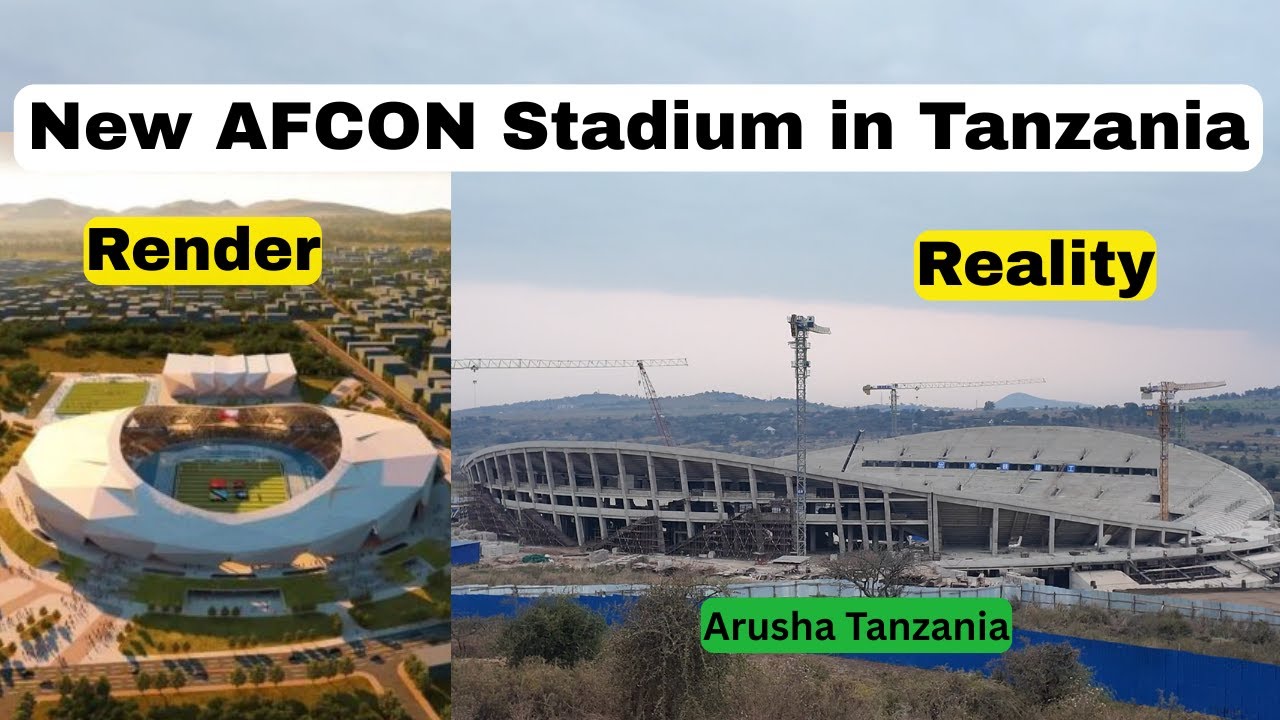 Updates! Construction of New Afcon Stadium in Arusha Tanzania, Africa is Changing