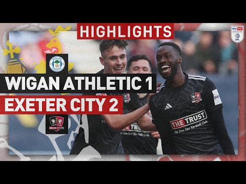 Wigan Exeter City Goals And Highlights