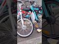 Crow on a bicycle in Munich Germany #shorts #birds #animals