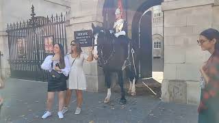 Touching the Reins #horseguardsparade