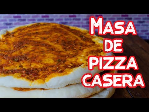 Cómo hacer masa de pizza casera y fácil paso a paso - Los Tragaldabas