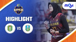 Highlight FINAL Kapolri Cup 2023 Kalimantan Barat VS Jawa Timur 3-1 | Moji