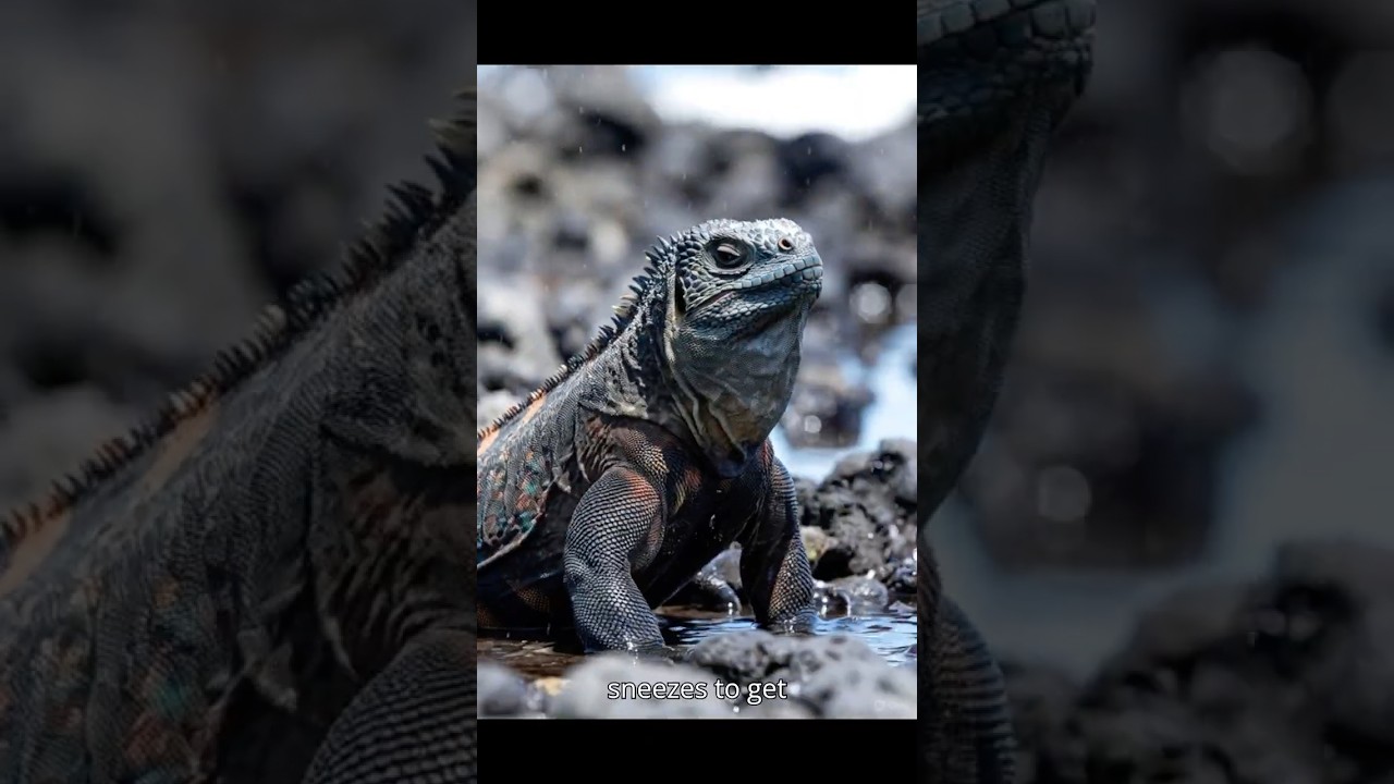 The only Lizard on Earth that can Swim.