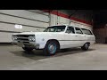 1965 Chevrolet Chevelle Malibu Station Wagon White &amp; Engine Sounds - My Car Story with Lou Costabile