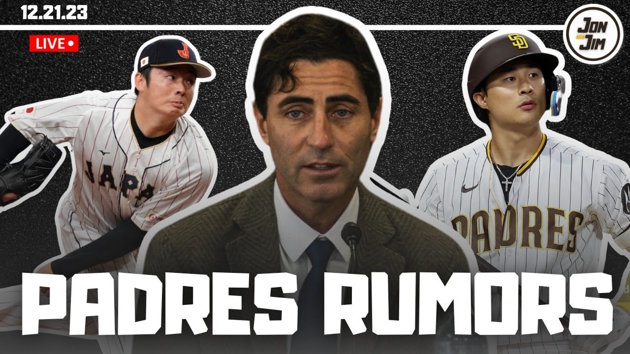 What are the latest Padres rumors? Plus SDSU's JD Wicker joins the show! 12.21.23