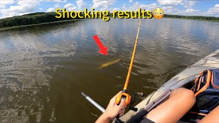 fishing a lake that froze out to see if anything survived! (shocking results)
