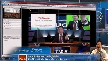Connect Pro - Distance learning -Presentation in your virtual Studio, virtual class room