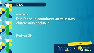 Run Plone in containers on your own cluster with coolify.io