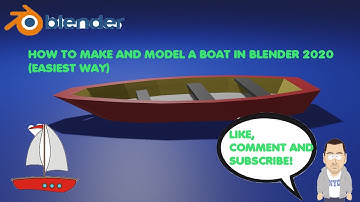 HOW TO MODEL A LOW POLY BOAT IN BLENDER 2020 (EASIEST WAY)