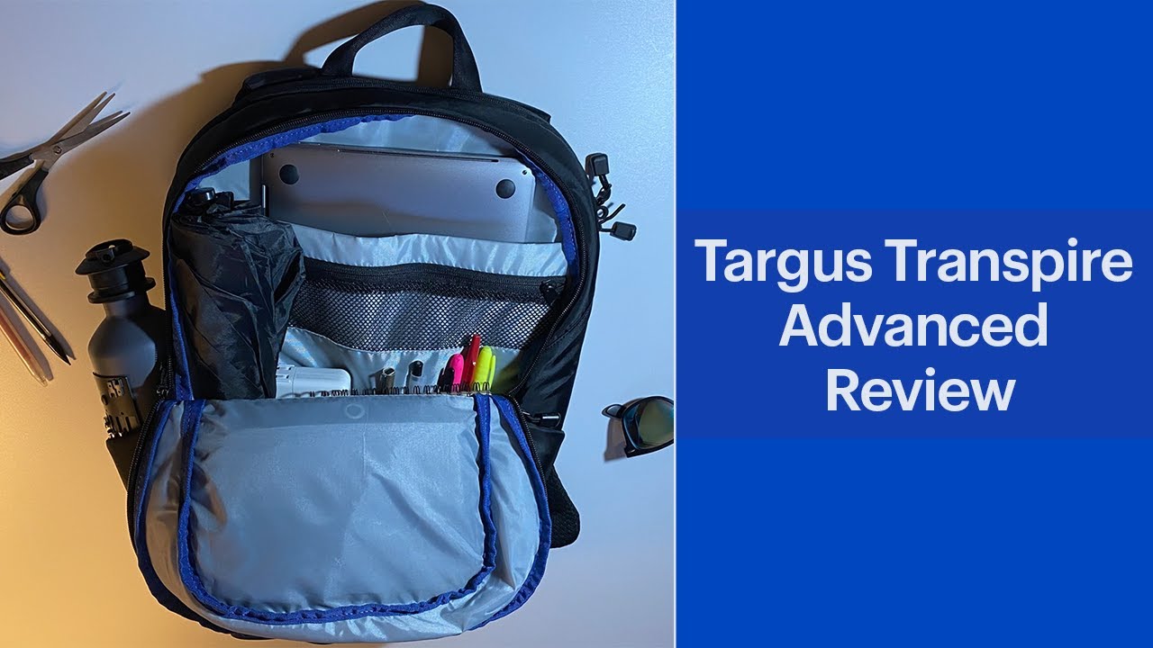 Targus Transpire Advanced Laptop Bag Review - YouTube
