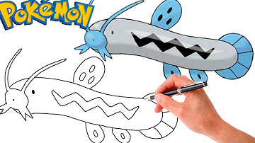 How To Draw BARBOACH POKEMON #339 | Generation 3