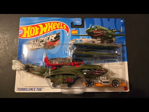 Trailer Hot Wheels Hot Wheels 2024 Super Rigs, TURBOLENCE TUG, (FIRST ... - DE Hot Wheels Pista