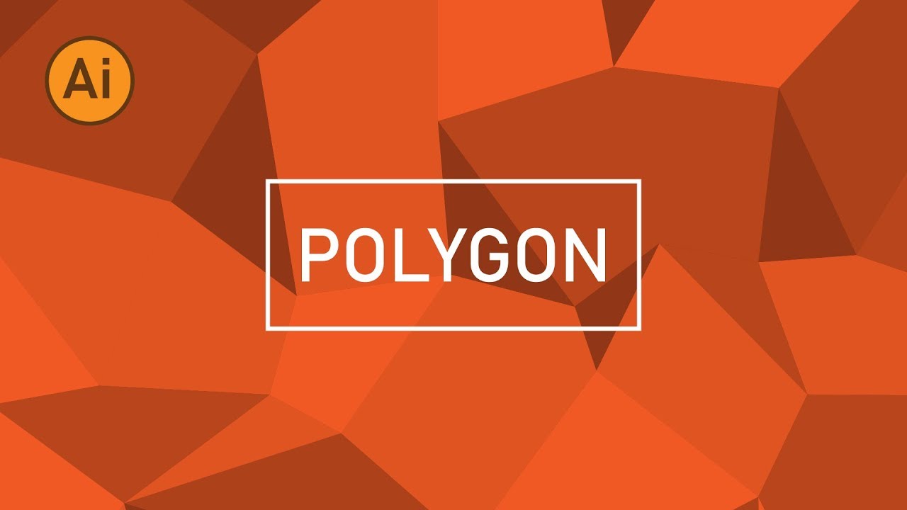 background แนวนอน  New Update  Illustrator Tutorial Workshop : วิธีสร้าง Polygon Background