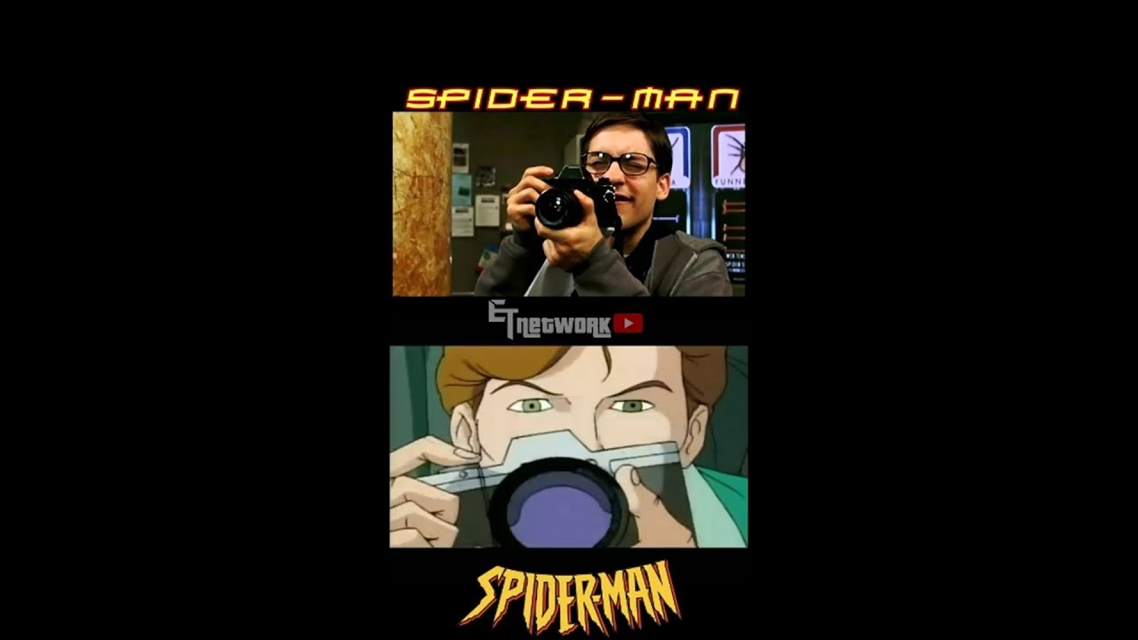 SPIDER-MAN 90s Intro Live Action Comparison #5