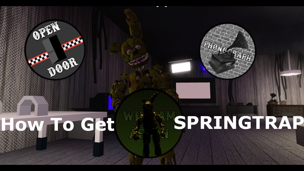 How To Get Springtrap Roblox Freddy S Ultimate Roleplay Youtube - playing freddy s ultimate roleplay roblox youtube