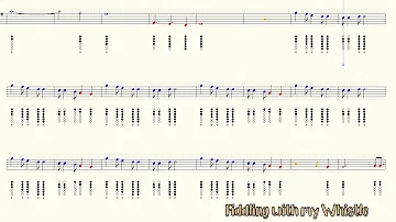 Gladiator Theme - The Battle - Now We Are Free - Tin Whistle - Play Along Tab Tutorial