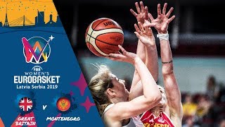 Great Britain v Montenegro - Full Game - FIBA Women's EuroBasket