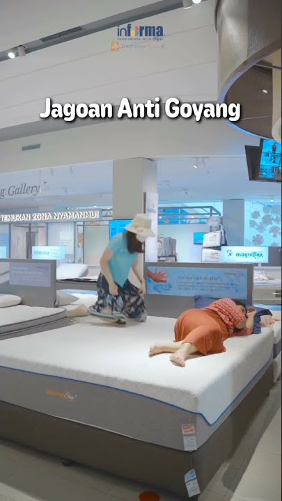 Jagoan anti goyang dari Informa Sleep, bikin tidur tetap nyamandengan Matras Cordova Informa