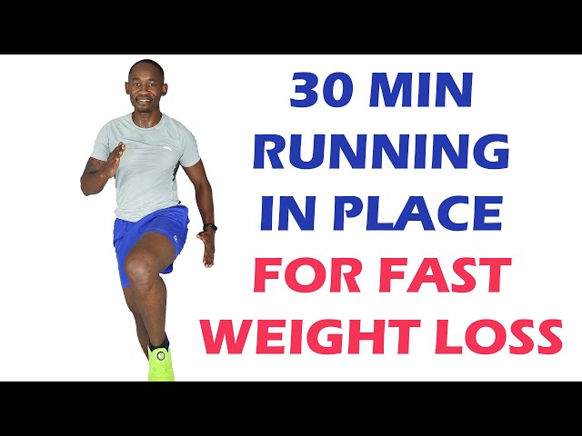 30 Minute Running in Place Aerobic Exercise For Fast Weight Loss 