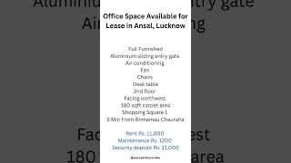 Furnished Office Space for Rent