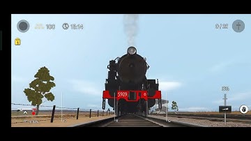 Steam engine run - Best train gameplay with beautiful weather | Trainz simulator 3