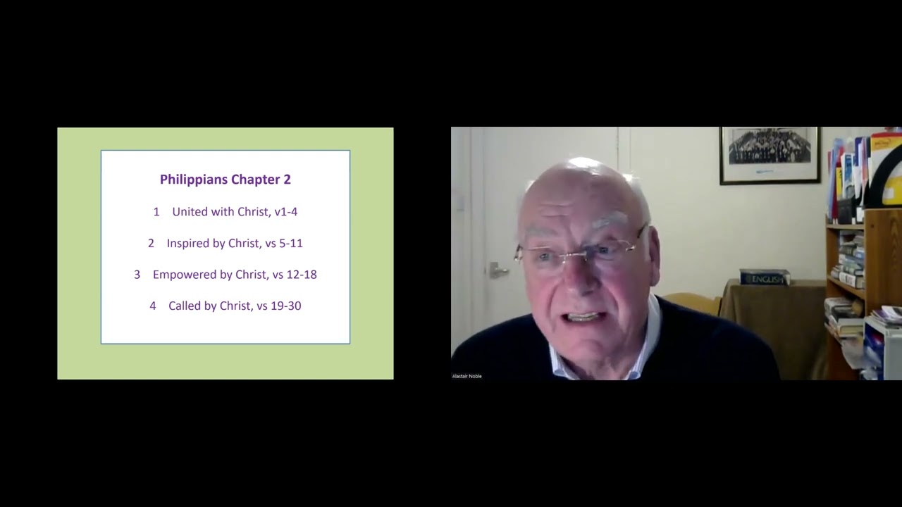 22/10/2023 - Kelty Evangelical Church - Zoom Service - Dr Alistair Noble