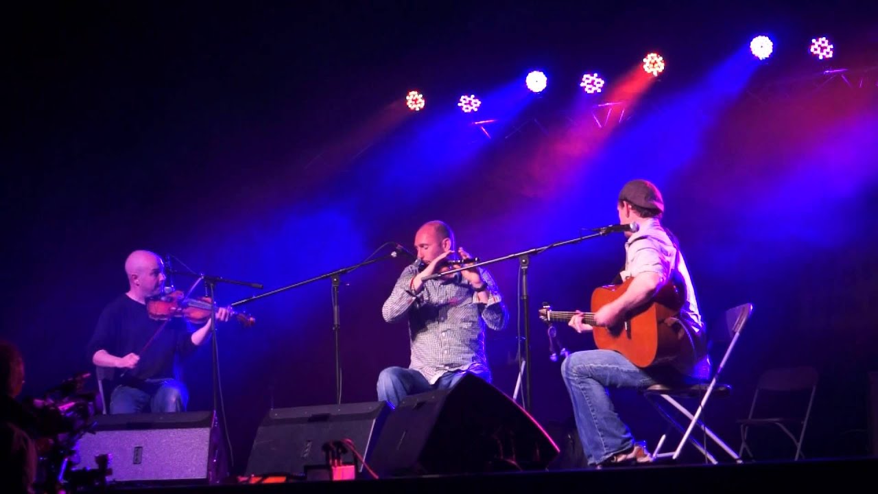 Michael McGoldrick, John McCusker and John Doyle. Perform at Warwick Folk Festival 2012