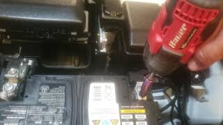 How to: Remove Battery from a 2016 Hyundai Sonata