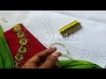 Simple hand embroidery neck design with silk thread |hand embroidery neck design for kurti salwar