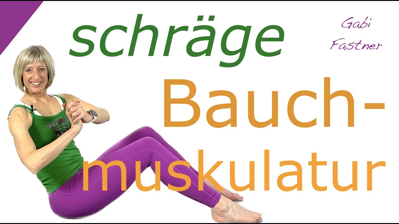 🌂28 min. Training der schrägen Bauchmuskulatur | ohne Geräte, auf der ...