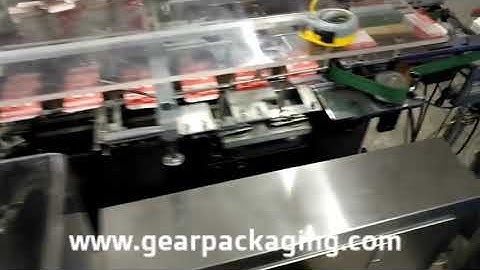 Automatic ball point pen pencil counting feeding cartoning machine pen case box packing line