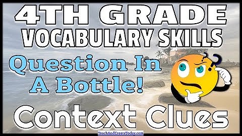 Teaching 4th Grade- Vocabulary Game for Context Clues | Fun Google Slides Activity!