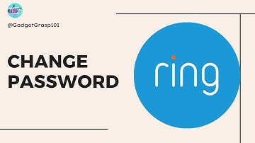 How to Change Password on Ring Application