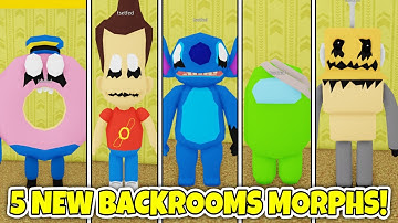 [09/19 UPDATE] How to get ALL 5 NEW BACKROOM MORPHS in BACKROOMS MORPHS! - Roblox