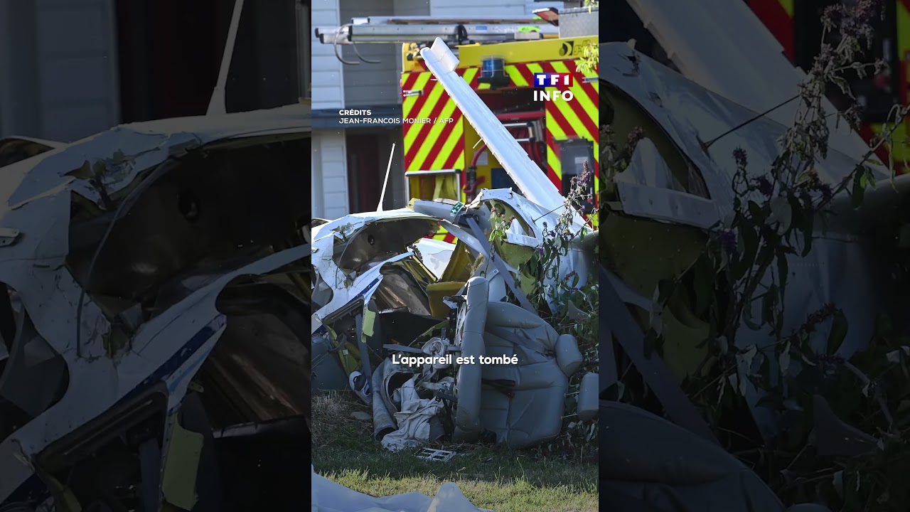 Trois m*rts dans le crash d'un avion de tourisme en Eure-et-Loir｜TF1 INFO
