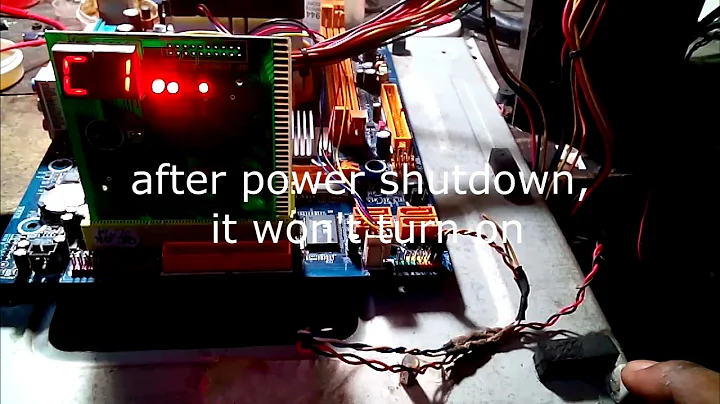 PC won't turn on after shutdown unless PSU Switch off - Hardware Level Fix