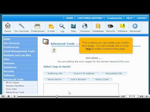 How to create custom error pages in cPanel - 4GoodHosting Support