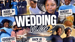 💍 Wedding Weekend 2 | Mabo Ceremony, Family Goodbyes & Back to Cape Town | Final Wedding Vlog