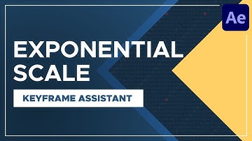 Smoother scaling animations with Exponential Scale in After Effects