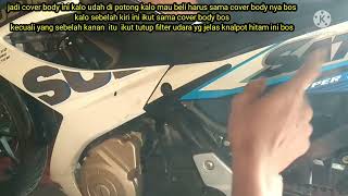 beli satria Fu facelift  2015 second harus lebih teliti jgn sampai menyesal bos