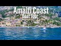 Amalfi Coast, Italy - Boat Tour - August 2021 - 4K-HDR - Amalfi To Positano (▶29min)