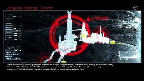 Doom 2016 - Argent Energy Tower: Text Map Overview (Loading Screen) Olivia Pierce Accumulator