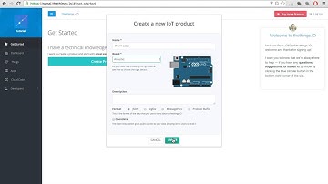 Connect Your First Device With thethings.iO