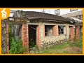 Talented couple spent 2000 usd to renovate an old house in the mountains  cleaning and makeover