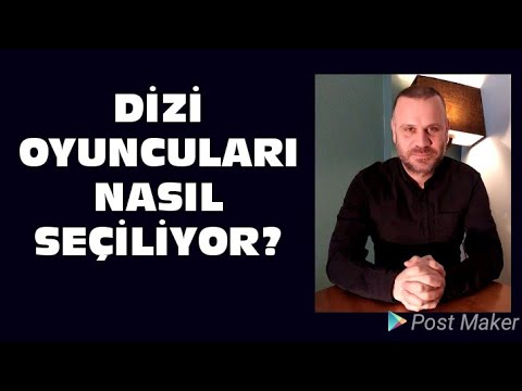 Dizi  oyuncuları nasıl seçiliyor? Seçilmek için kriterler nedir?