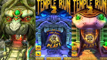 Temple Run 2 Lost Jungle VS Frozen Shadows VS Blazing Sands Android iPad iOS Gameplay HD