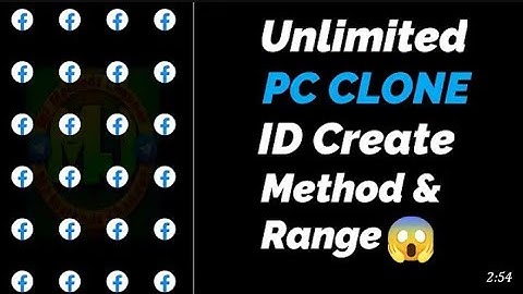 Facebook Pc Cloning Method l ফেসবুক পিসি ক্লোন আইডি মেথড । How To Clone Facebook Old Ids In Pc
