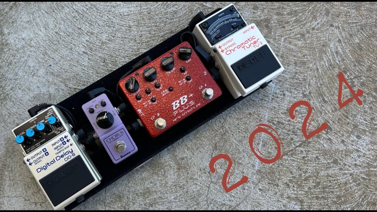 WHAT'S ON MY PEDALBOARD? 2024 Mini Pedalboard Overview YouTube